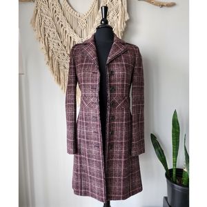 United Benetton Tweed Coat